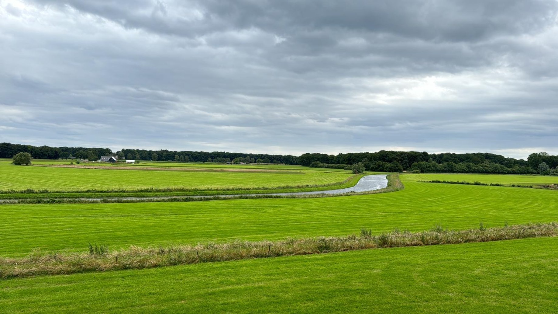 Panorama met de Berkel